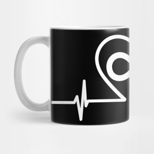 heart beat infinity Mug